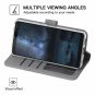 Nokia 9 PureView Case  Flip/Folio Soft Cover Bumper Slim Strong Magnetic Gray