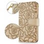 For Galaxy S8 Wallet Case Leather Magnetic Protective with Card Slot Beige