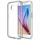 For Samsung Galaxy S6 Case Bumper Scratch Resistant Shock-Absorbing Frame Clear