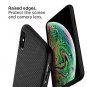 iPhone X/Xs Case Flexible Air Cushion Technology Modern Geometric Matte Black