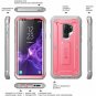 For Samsung Galaxy S9+ Plus Case Body Rugged Holster Screen Protection Pink