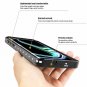 For Samsung Galaxy Note 9 Case Waterproof Shockproof Snowproof Black/Transparent