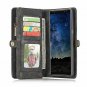 For Samsung Galaxy Note 9 Case with Card Holder Folio Flip PU Leather Black