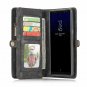 For Samsung Galaxy Note 8 Case Card Holder Folio Flip PU Leather Pouch Black