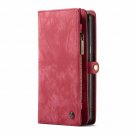 For Samsung Galaxy Note 8 Case Card Holder Folio Flip PU Leather Pouch Red