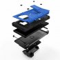 For Galaxy Note 9 Case Holster Lanyard Military Grade Drop Tested Blue/Black