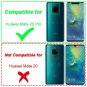 For Huawei Mate 20 Pro Case with Rugged Bumper Anti Rainbow Effect OUBA Clear