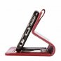 For iPhone 6/6s Wallet Case PU Leather IDCredit Card Pockets Flip Folio Wine Red