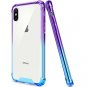 For iPhone X/Xs Case Bumper Anti Scratch Shock Absorption Protective Blue Purple