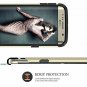 For Galaxy S6 Edge case Shock Proof Defender Slim Ultimate Protection Gold/Black