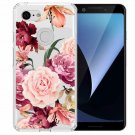 For Google Pixel 3 Case Clear Design Plastic Hard Back TPU Bumper Roses Cluster