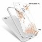 For Google Pixel 3 Case Clear Design Plastic Hard Back TPU Bumper Falling Plum