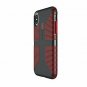 For iPhone X/XS Case Military-Grade drop protection CandyShell Grip Grey/Red