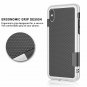 For iPhone X Case Ultra Slim 3 Color Hybrid Impact Antislip Shockproof Black
