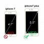 For iPhone 7/8 Plus Case Premium PU Leather Wallet Kickstandand Flip Cover Black