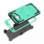 For Grand Prime Case Kickstand Shock Absorption Hybrid Dual Layer Rugged Mint
