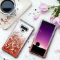 For Samsung Galaxy Note 9 Case Quicksand Series Glitter Flowing Gradient Coral