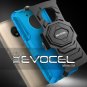 For Moto E4 Case New 4th Generation Series Belt Clip Holster Kickstand Blue