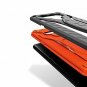 For Samsung Galaxy S8 Case Military Grade Drop Built in Kickstand Black Orange