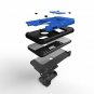 For iPhone Xs Max Case Military Grade Drop Tested Glass Screen Protector Blue