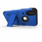 For iPhone Xs Max Case Military Grade Drop Tested Glass Screen Protector Blue