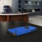 For iPhone Xs Max Case Military Grade Drop Tested Glass Screen Protector Blue