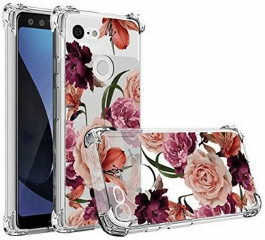 For Google Pixel 3 Case ShockAbsorption Flexible TPU Rubber Silicone Clear Flow