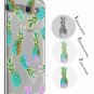 For Galaxy J7 V Case Slim Shockproof Clear Soft Flexible TPU Pinneapples