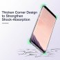For Galaxy J7 V Case Slim Shockproof Clear Soft Flexible TPU Pinneapples