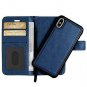 iPhone Xs Max Case Wallet Card Holder Magnetic Closure,Durable Leather Blue
