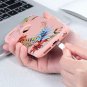 For iPhone 6S/6 Case Slim Fit Dual Layer Soft Silicone  Hard Back Pink Flower