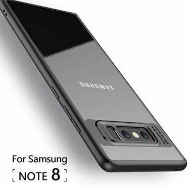 For Galaxy Note 8 Case Crystal Slim Anti Slip Transparent Back Protector Cover