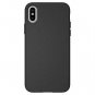 For iPhone X/XS Case Full Matte Soft Touch Slim-Fit Flexible TPU Black