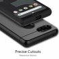 For Google Pixel 3 Case Wallet Dual Layer with Card Slot Holder Kickstand Black