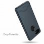 For Google Pixel 3 Case Wallet Dual Layer Card Slot Holder Kickstand Navy Blue