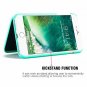 For iPhone 7/8 Plus Case 3D Mirror Series Cards Holder Wallet Style Flip Mint