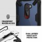 For Pocophone F1 Case Ergonomic Transparent Tough Fusion X Designed Style Black