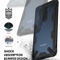For Pocophone F1 Case Ergonomic Transparent Tough Fusion X Designed Style Black