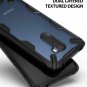For Pocophone F1 Case Ergonomic Transparent Tough Fusion X Designed Style Black