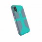 For iPhone X/Xs Case CandyShell Grip Caribbean Blue/Bubblegum Pink