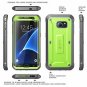 Samsung Galaxy S7 Edge Case Full-Body Rugged Holster TPU Green/Gray