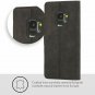 Samsung Galaxy S9 Plus Case Snakehive Genuine Leather Wallet with Viewing Black
