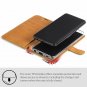 Samsung Galaxy S9 Plus Case Snakehive Genuine Leather Wallet with Viewing Black