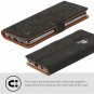 Samsung Galaxy S9 Plus Case Snakehive Genuine Leather Wallet with Viewing Black