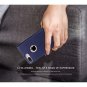 For iPhone 7/8 Plus Case Flip Folio Genuine Leather Wallet and Credit Card Navy