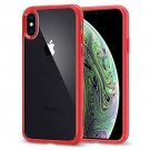 for iPhone Xs Case 2018 Ultra Hybrid Design Slim protection flexible bumper Red