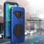 For Huawei Mate 20 Pro Case Armor Aluminum Heavy Duty Bumper Hard Tough Blue