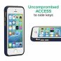 For iPhone 5/5s/SE Case Dual Guard Protective Shock Absorbing Scratch Navy Blue
