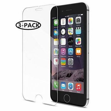 3 Pack iPhone 8 7 6S 6 Screen Protector Tempered Glass HD Anti Shock 4.7 inch