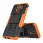For Galaxy J8 2018 Case Hybrid Rugged Heavy Duty Armor Hard Back Cover Orange